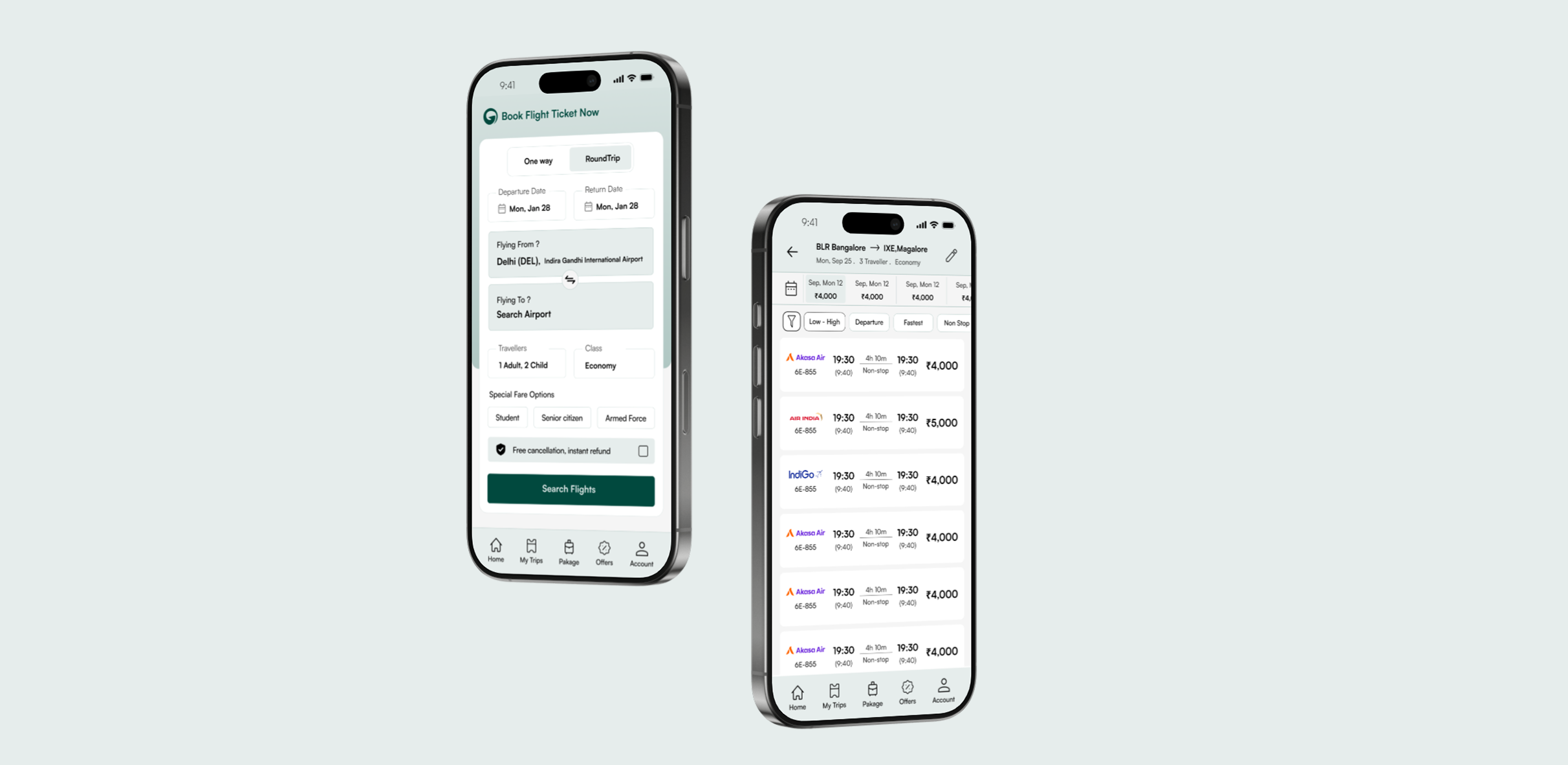 Globethrough — Complete Device Mockups