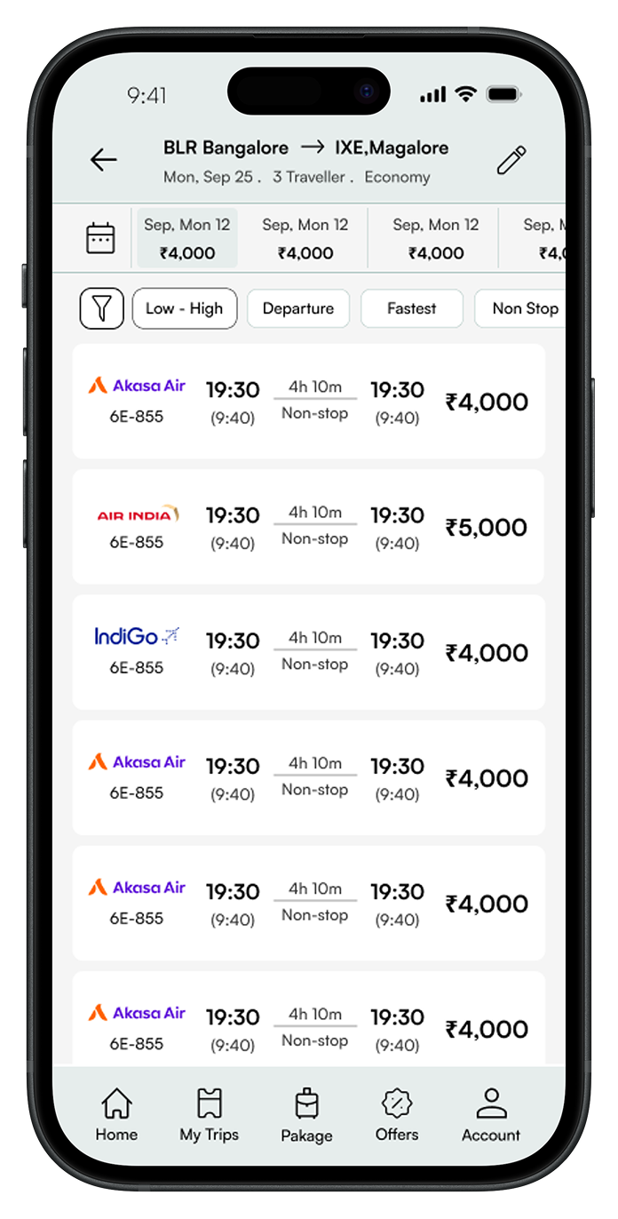Globethrough Search Results — List View